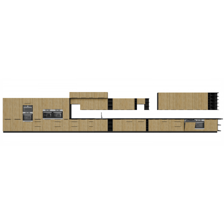 Szafka pod zlew 60 cm z szufladą na kosze premium box CREMA 60 D 1S BB